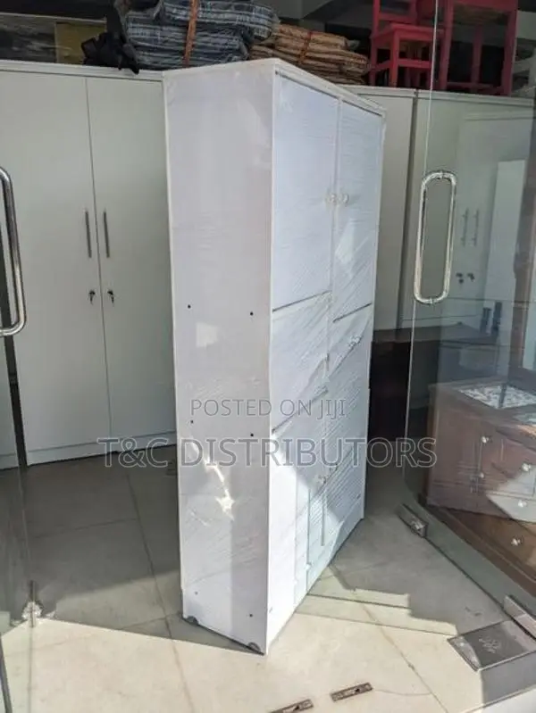 Melamine White Baby Cupboard
