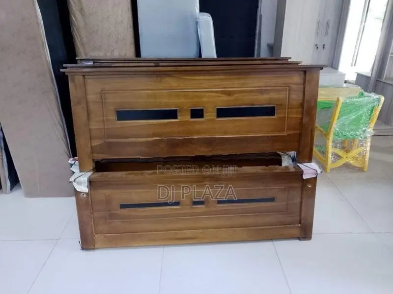 Teak Box Bed