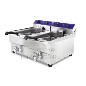A-Star 20L Double Industrial Electric Deep Fryer