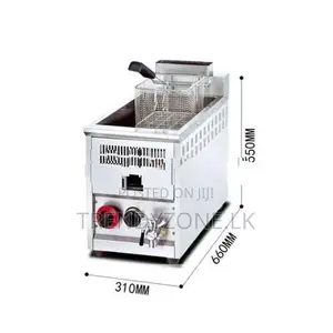 Industrial Large Tank 14L Gas Deep Fryer