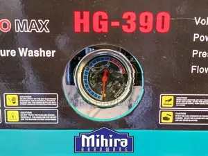 High Pressure Washer Machine Hugo Max HG-390 Car Washing Gun Pump