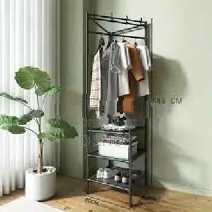 Multi Function Corner - Coat Rack & Shoe Foldable