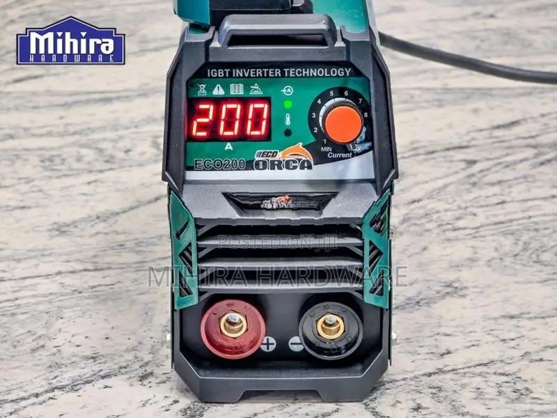 ARC MMA ORCA ECO 200A IGBT Welding Machine ARK Welder Plant Hugo