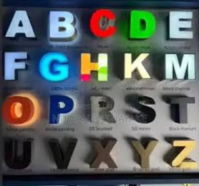 Stylish Acrylic & LED Display Boards