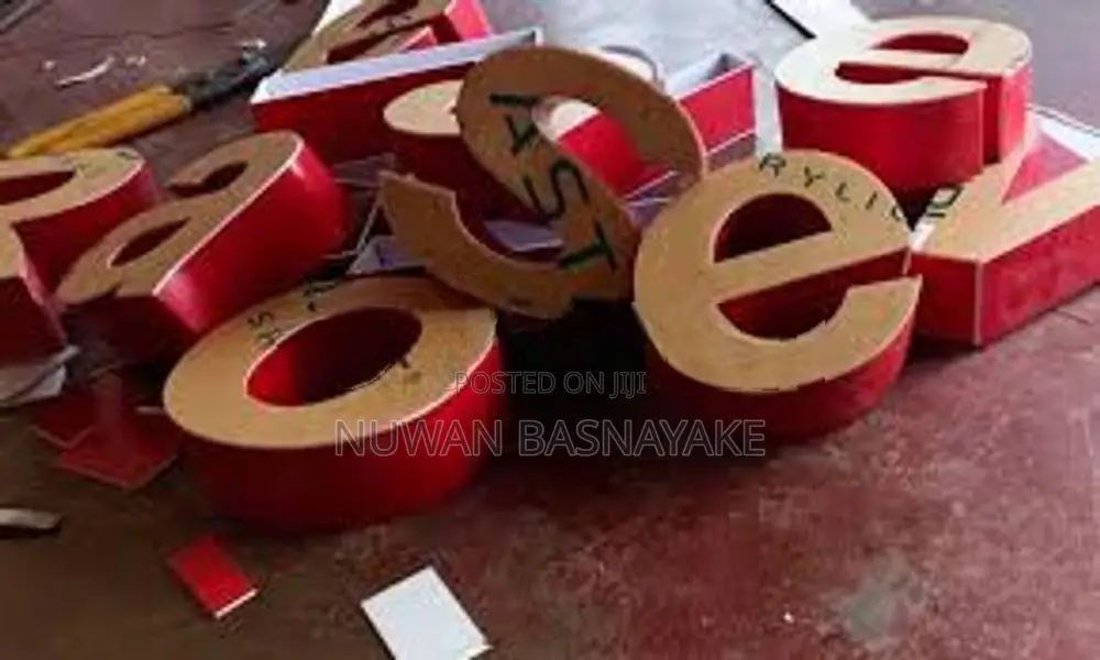 Creative 3D Letter Sign Board Services