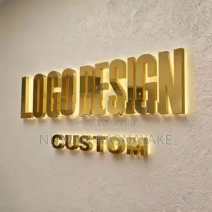 Elegant 3D Acrylic Letter Sign Boards