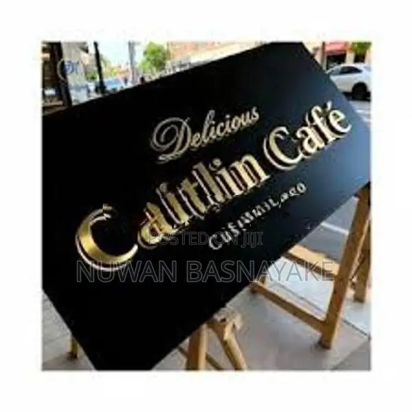 Elegant 3D Acrylic Letter Sign Boards
