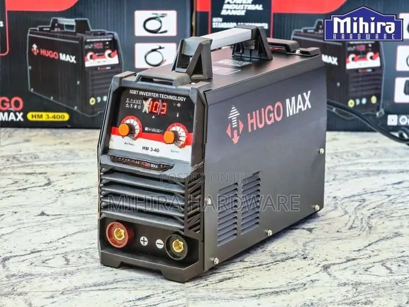 HUGO MAX 400 Arc ark Welding plant IGBT DC inverter welder machine
