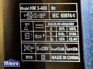 HUGO MAX 400 Arc ark Welding plant IGBT DC inverter welder machine