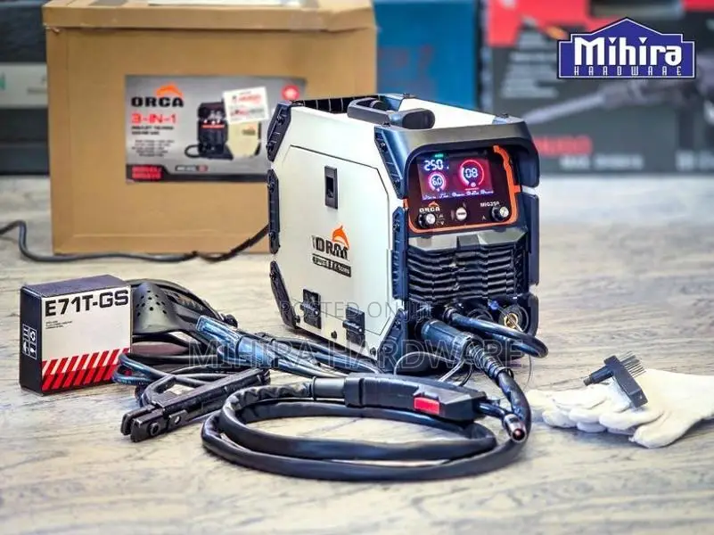 Orca 250 4 in 1 Gas Gasless MIG TIG ARC ARK Welder Welding Plant Machi