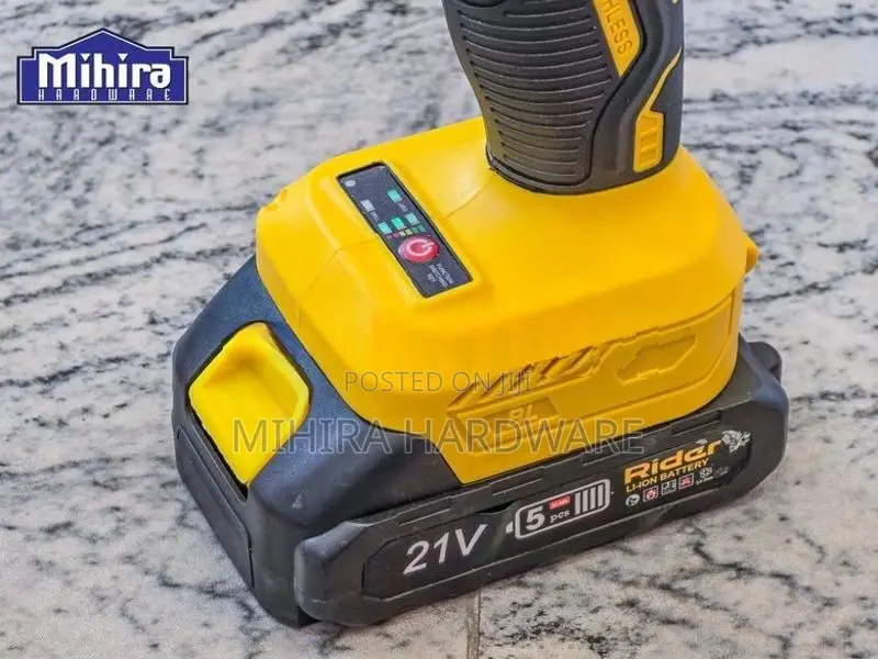 1/2" dr RIDER D01 Cordless impact gun wrench power tool Lithium batter