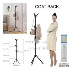 Entrance Coat - Hat & Rack White
