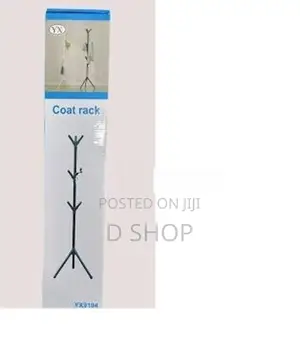 Entrance Coat - Hat & Rack White