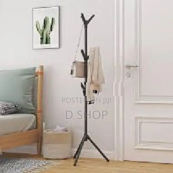 Entrance Coat - Hat & Rack White