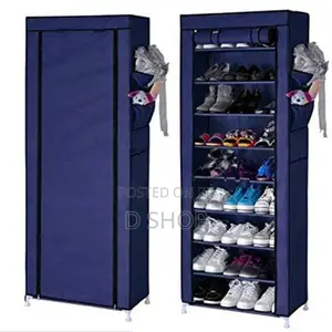 9 Layer - Cloth Cover up Shoe Rack 5' feet Height