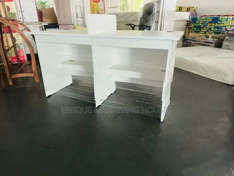 MODERN 5x2 WHITE SMART WORKSTATION OFFICE TABLES