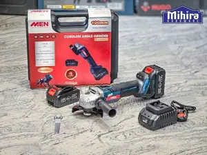 Cordless angle grinder MEN 100mm 20V 4Ah polisher speed control