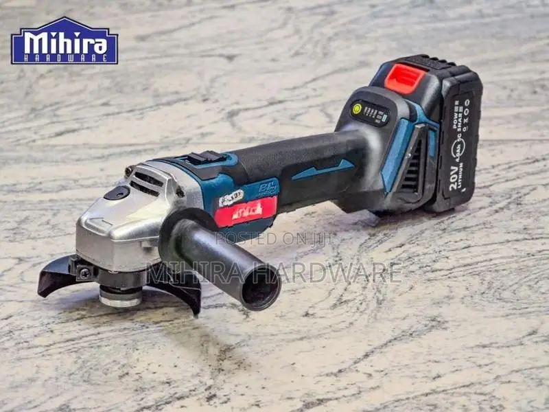 Cordless angle grinder MEN 100mm 20V 4Ah polisher speed control