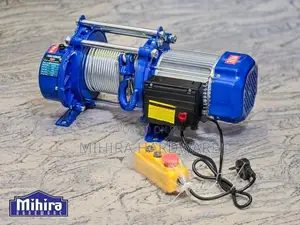 1 Ton 30M 3000W Electric motor Cable Winch for Handling Materials