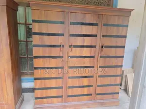 Teak 3 Door Wardrobe