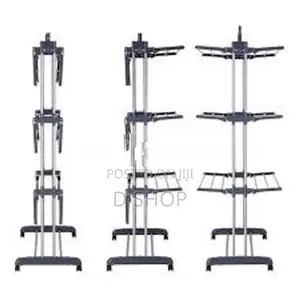 Long Foldable Cloth Large Rack - Three Layer Dryer