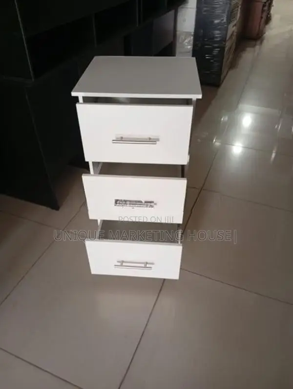 MODERN 3PCS WHITE EXCELLENT DRAWER CUPBOARD