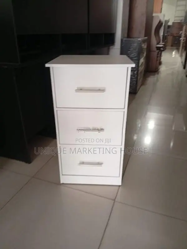 MODERN 3PCS WHITE EXCELLENT DRAWER CUPBOARD