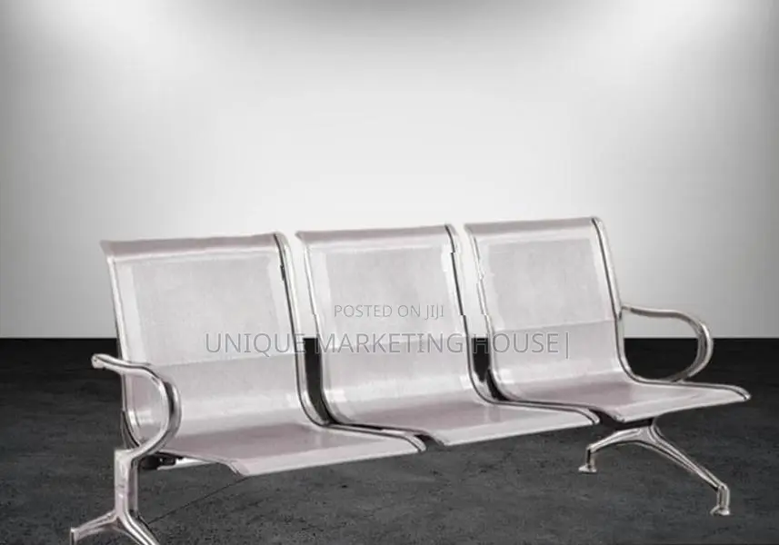 IMPORTED 3 SEATER GANG CHAIRS
