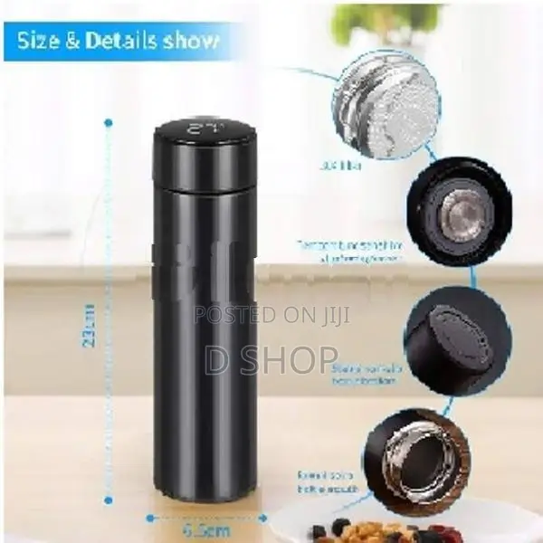 Thermal Vacuum Flask Smart LED Temperature Display 500ml