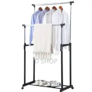 Double Pole Telescopic Adjustable Rack