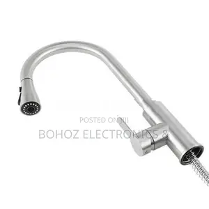 Faucet for Sink 304 Stainless Steel (Black/Silver) SCF0043