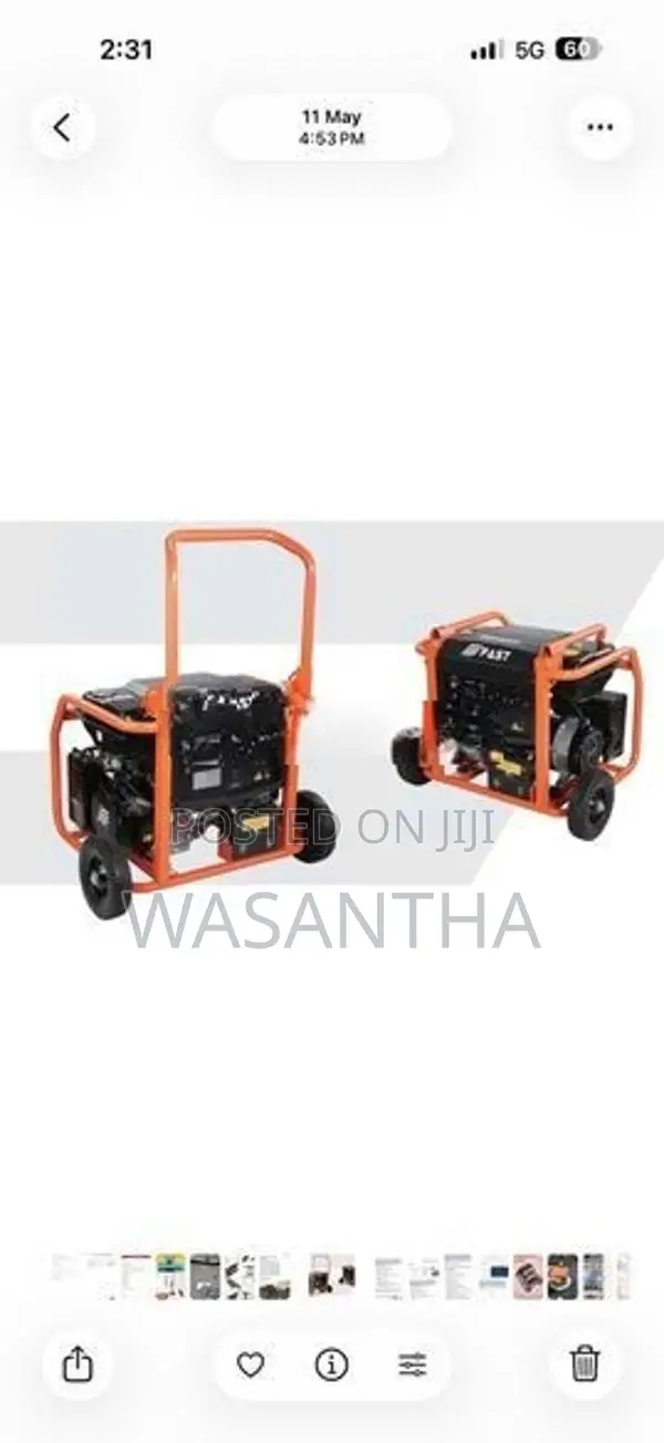 Petrol Generators 8.75KVA