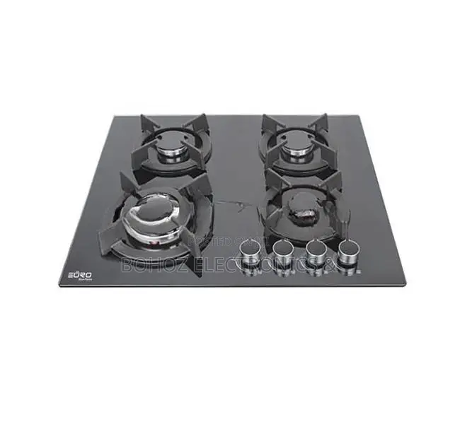 Euro (Turkey) Cooker Hob 4 Gas Burner Tempered Glass