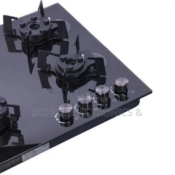 Euro Cooker Hob 4 Burner Magic Tempered Glass