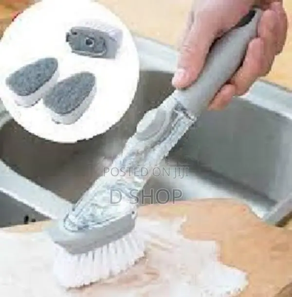 Dish Wash Re-placement Sponge & Brush