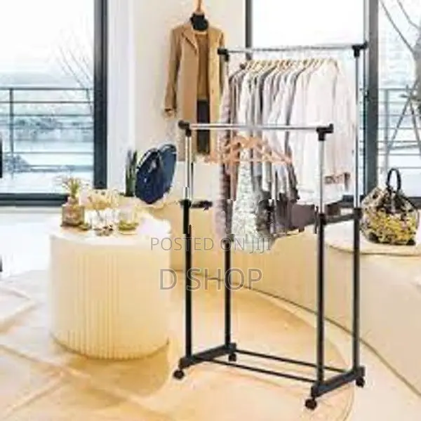 Double Pole Cloth - Rack Multi-Function