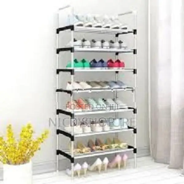 Shoe Rack - 7 Layer Steel