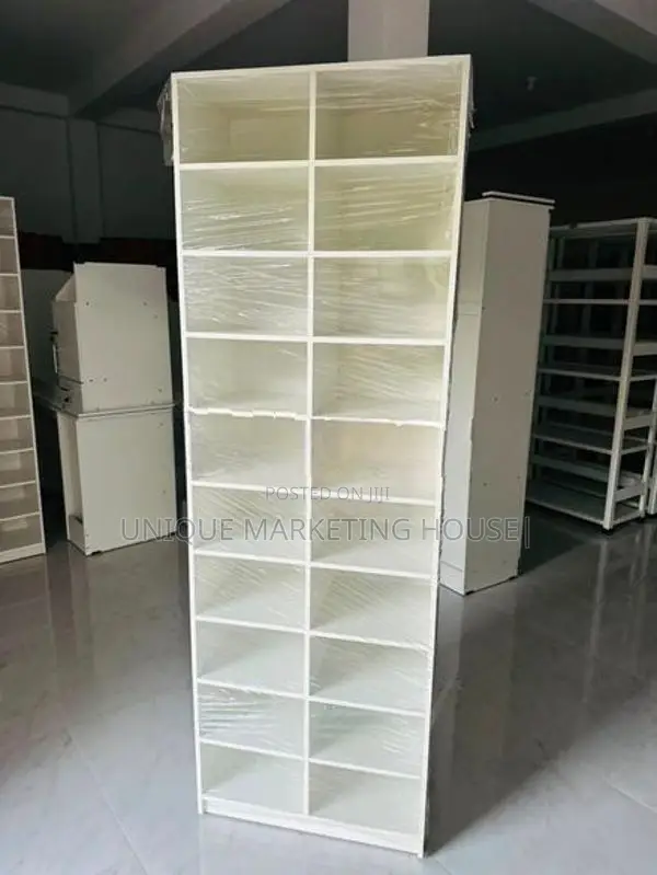 MODERN 20pcs WHITE SMART RACK