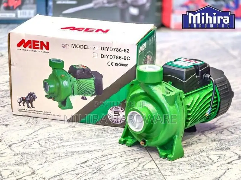 2HP 2" Men Copper Motor Large Brass Impeller Centrifugal Water Pump