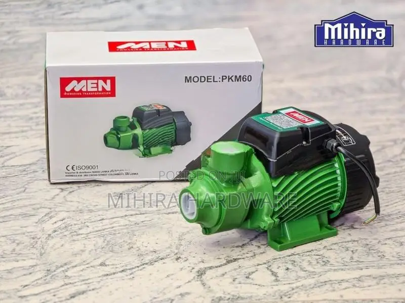 Men PKM-60 Centrifugal Water Pump With 0.5HP Motor Small Impeller