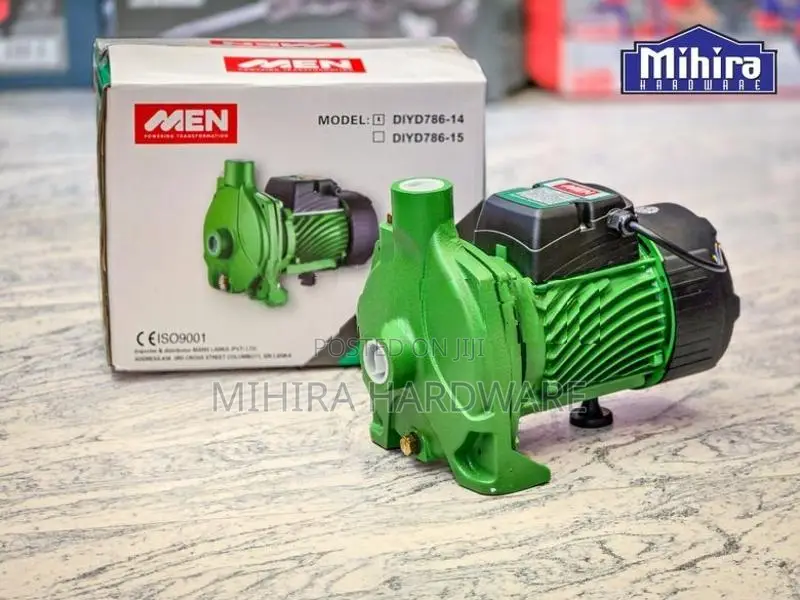 Men 3/4Hp Motor 786-14 (146) Large Impeller 1" Centrifugal Water Pump