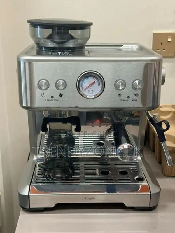 Kogan Dual Thermoblock Espresso Coffee Machine with Grinder