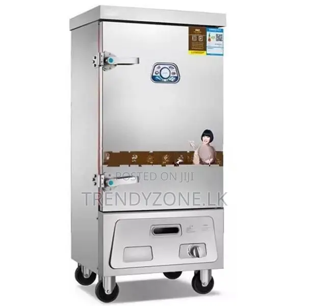 Industrial Gas 12 Trays Rice Steamer