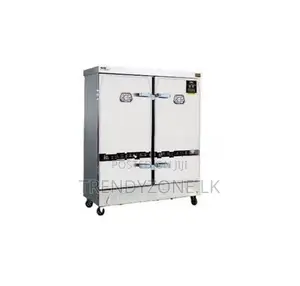 Industrial Gas Rice Steaming Cart 24 Trays