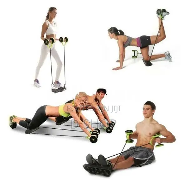 Revoflex Xtreme Abdominal Trainer Home Full Body Workout GYM Band
