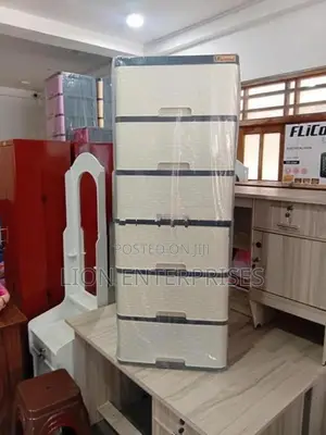 6 Drawer plastic cupboards LARGE