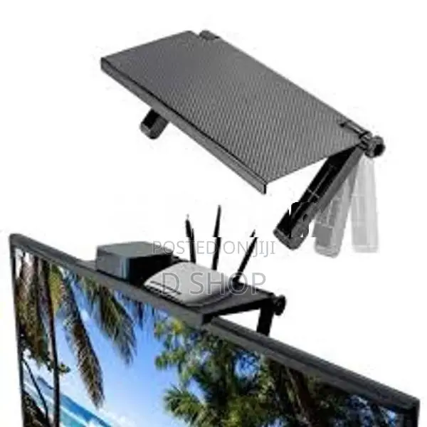 Top Shelf Adjustable = Screen Display Stand - TV Rack