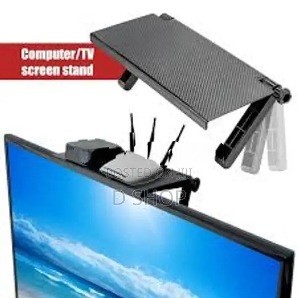 Top Shelf Adjustable = Screen Display Stand - TV Rack