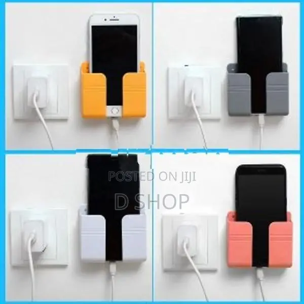 Wall Mounted Phone Holder With Hook
