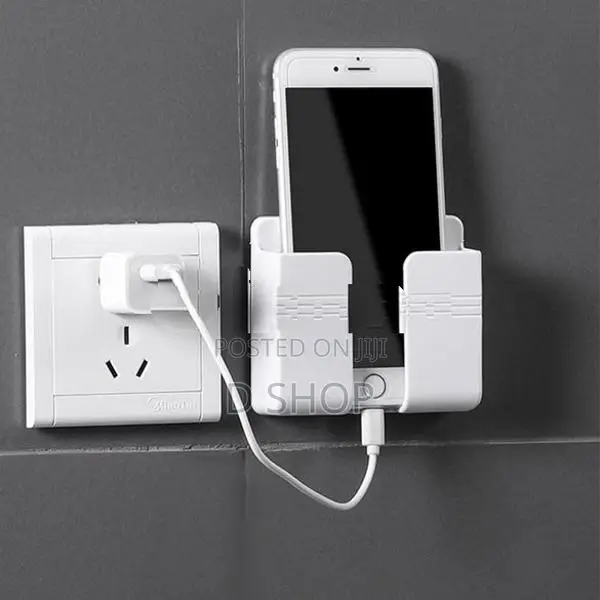 Wall Mounted Phone Holder With Hook